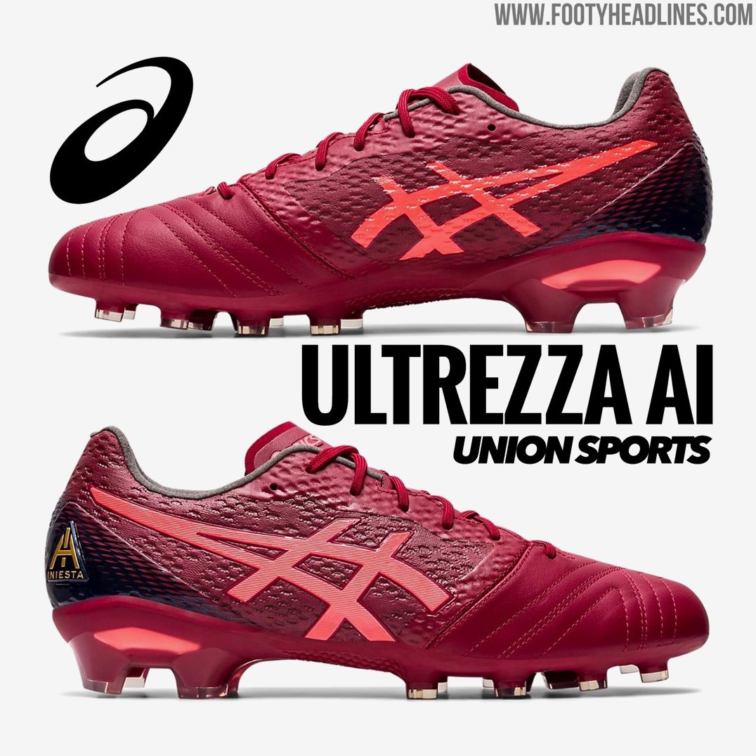 Red 2025 asics boots